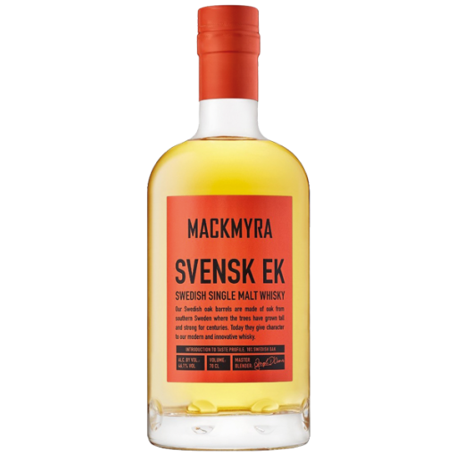 Eine Flasche Whsisky der Marke Mackmyra